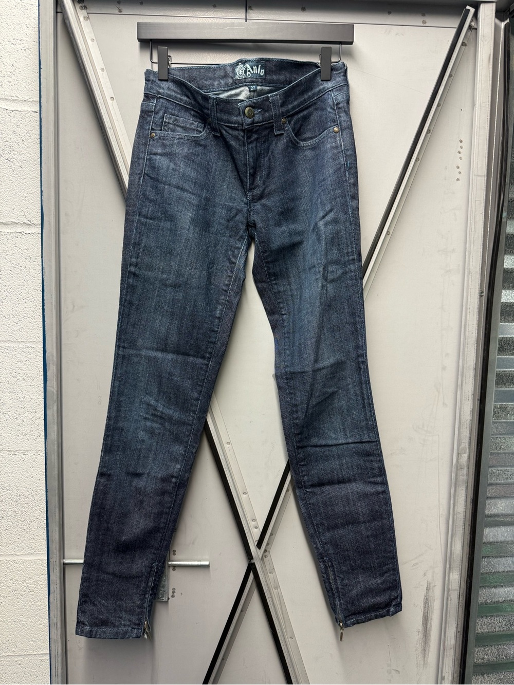 Anlo Dark Indigo Skinny Jeans